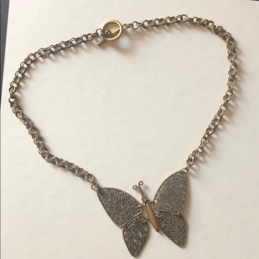 Butterfly necklace